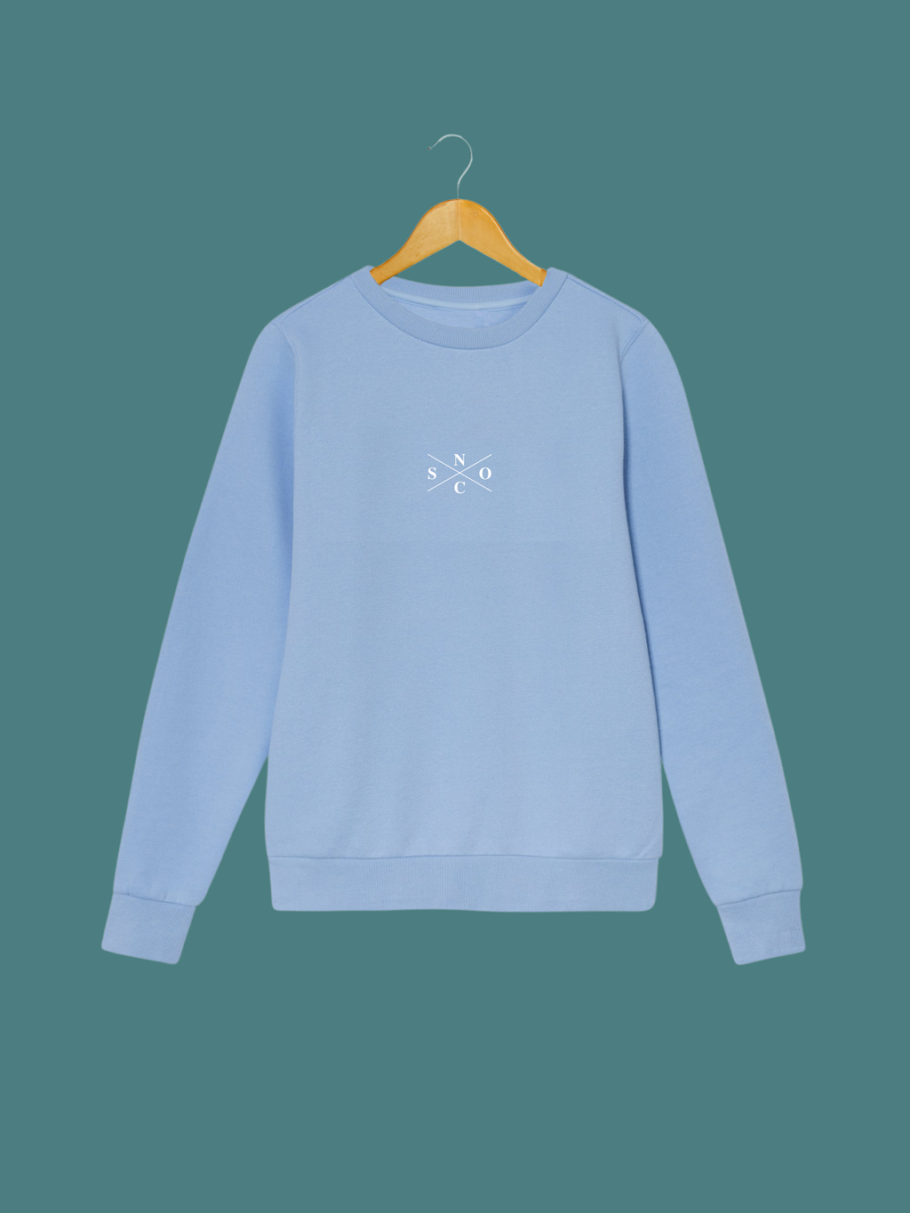 Sudadera chico azul
