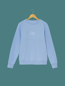 Sudadera chico azul