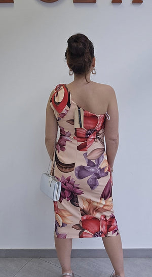 Vestido de fiesta flores