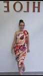 Vestido de fiesta flores
