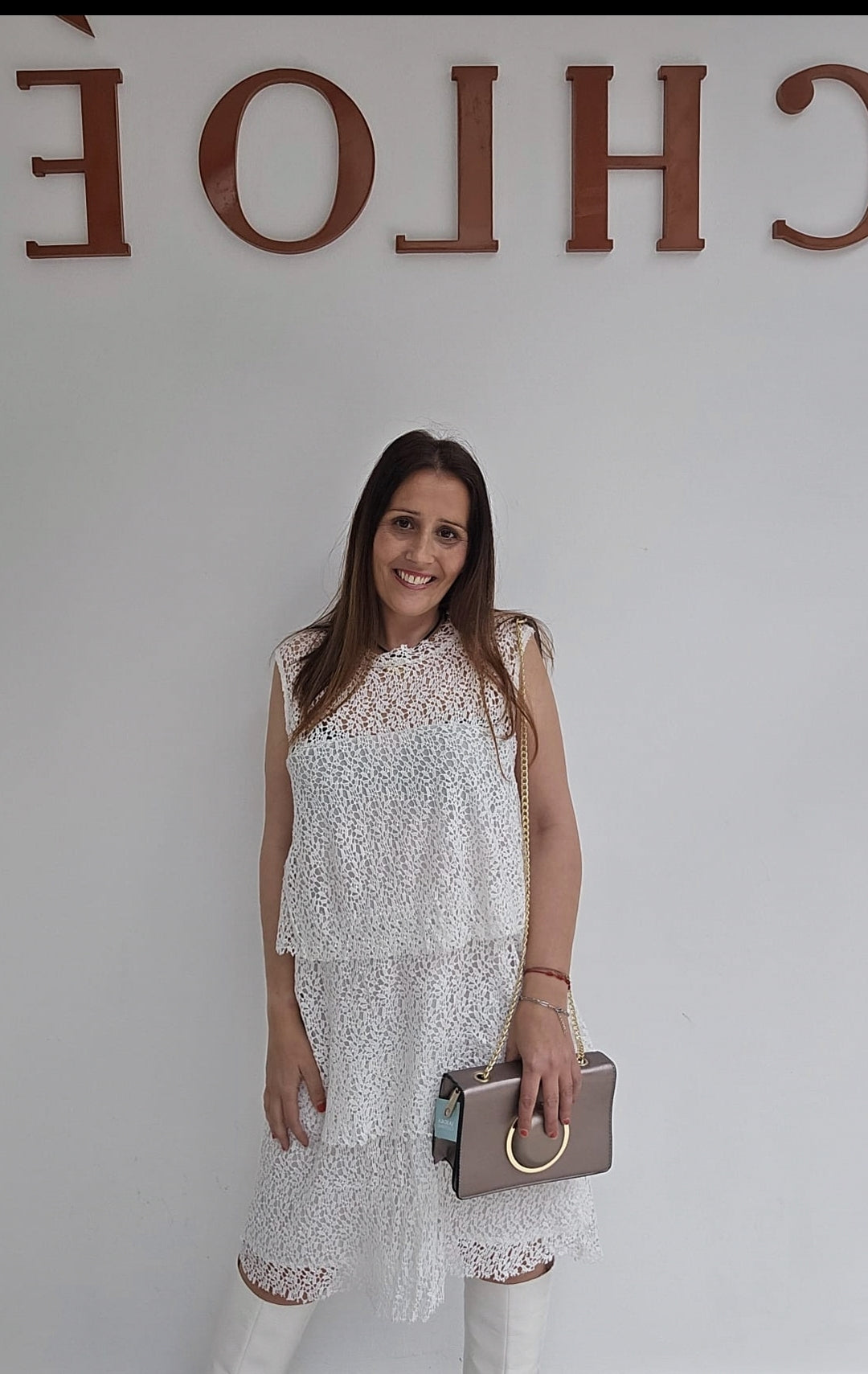 Vestido molly braken blanco