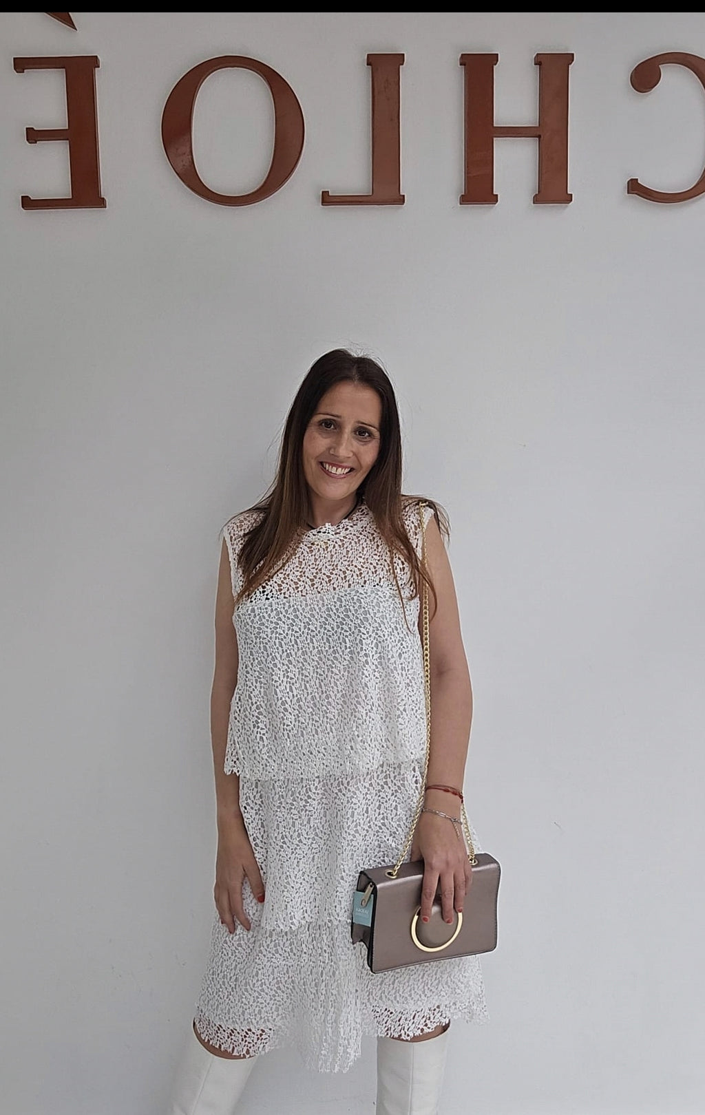 Vestido molly braken blanco