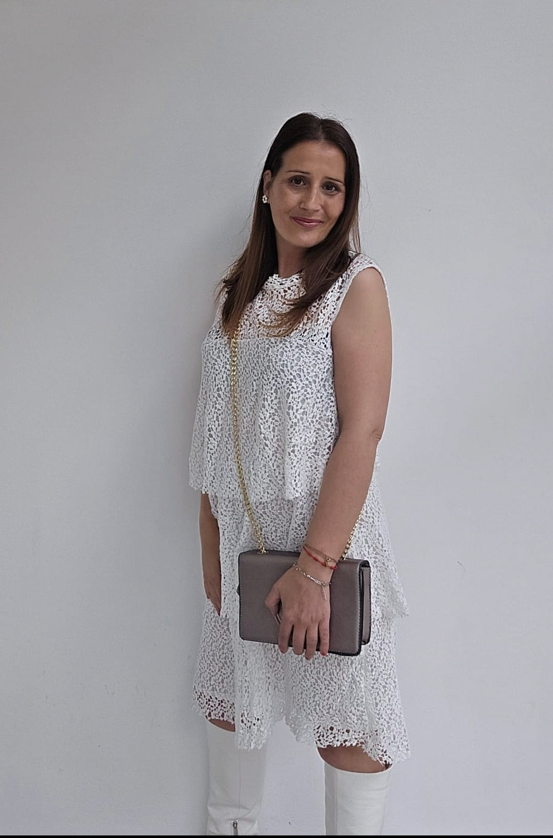 Vestido molly braken blanco