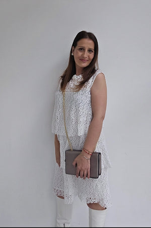 Vestido molly braken blanco