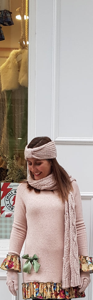 Pack bufanda, guantes, gorro y turbante Molly Bracken - Cloe Boutique