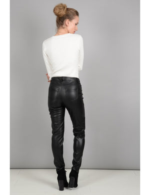 Pantalón ajustado con detalles en rodillas Molly Bracken - Cloe Boutique