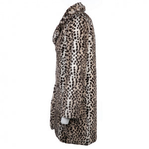 Abrigo de pelo de leopardo Nekane - Cloe Boutique