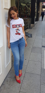 Camiseta Mickey print Chill&Buy - Cloe Boutique