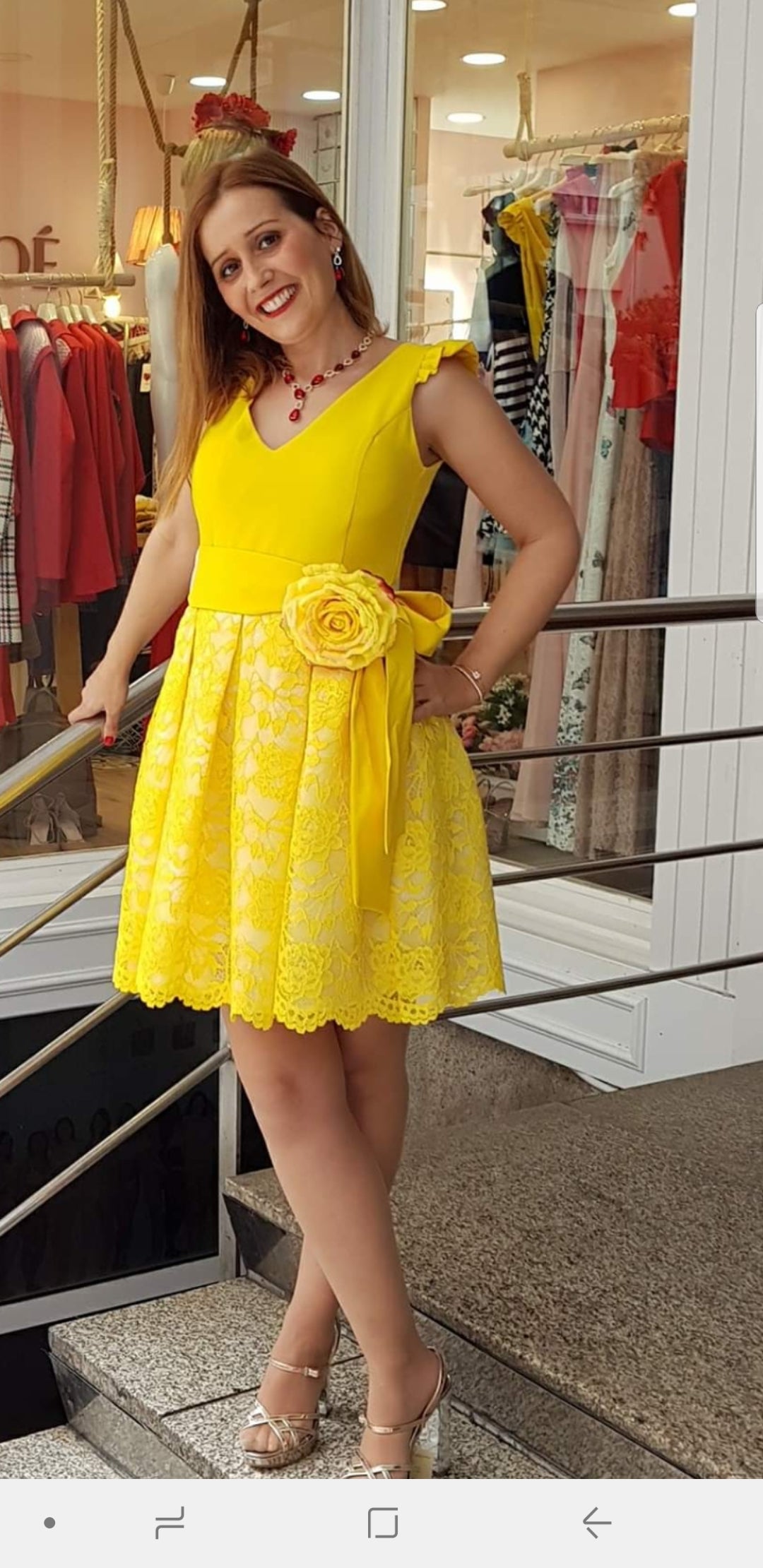 Vestido Yellow Valuta - Cloe Boutique