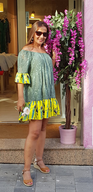 Vestido Peacock Siara - Cloe Boutique